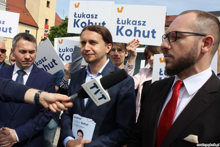 Od lewej: Rafał Adamus, Łukasz Kohut i Olek König / Adrian Karpeta